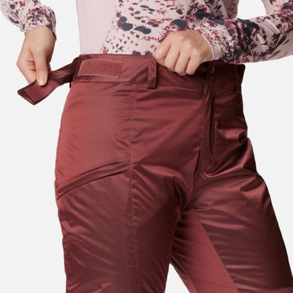 Columbia Kick Turner II Insulated Pants Root Maroon Red Womens Plus Size 3X NWT - Picture 11 of 11